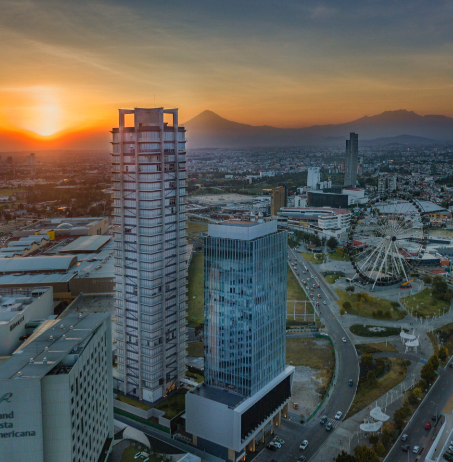 Proyecto de Torres Uma, oficinas modernas en Angelópolis